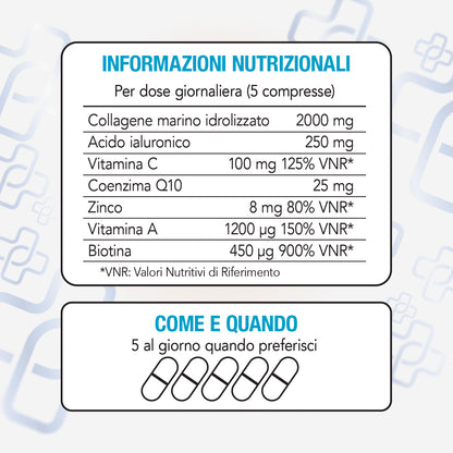 Collagene Marino + Acido Ialuronico